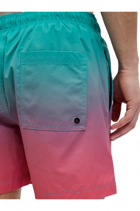 Short JACK &JONES Maui Swim Dip Dye AKM - 12272952-Scuba Blue [3]