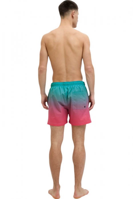 Short JACK &JONES Maui Swim Dip Dye AKM - 12272952-Scuba Blue [2]