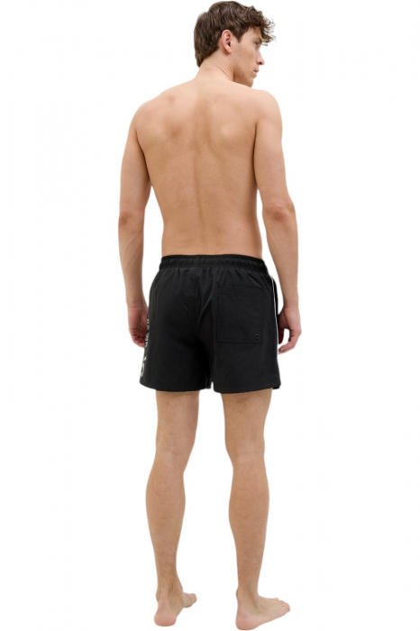 Short JACK &JONES Maui Swim Slice Logo AKM SN - 12275129-Black [2]