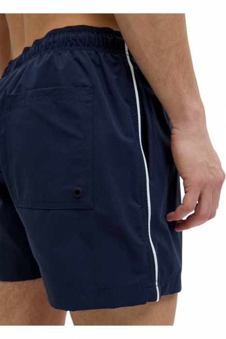Short JACK &JONES Maui Swim Slice Logo AKM SN - 12275129-Navy Blazer [3]