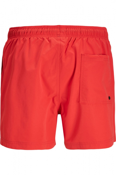 Short JACK &JONES Maui Swim Solid AKM - 12272776-True Red [2]