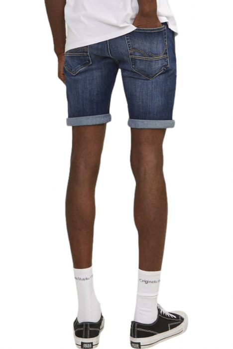 Short JACK &JONES Rick Fox - 12250489-Blue Denim [2]