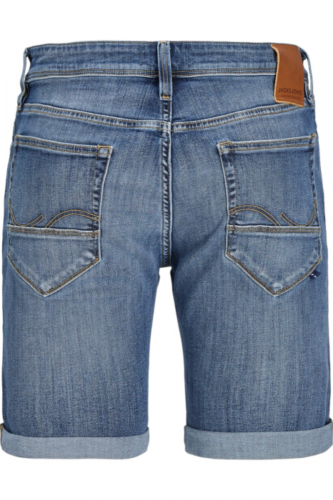 Short JACK &JONES Rick Fox - 12250490-Blue Denim [7]