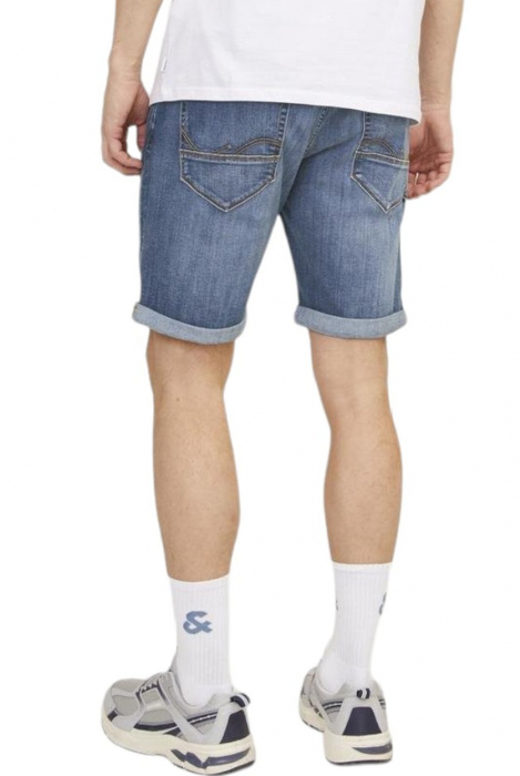Short JACK &JONES Rick Fox - 12250490-Blue Denim [2]