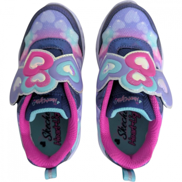 Skechers Heart Lights - Lovin Reflection - 302693N-NVHP [3]