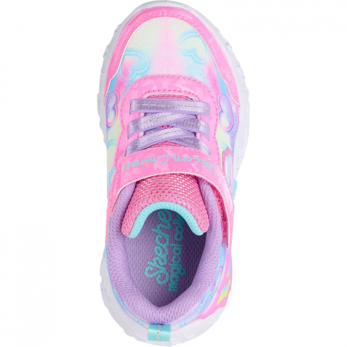 Skechers Unicorn Charmer - Lil Heart Sparkles - 303064N-PKMT [3]