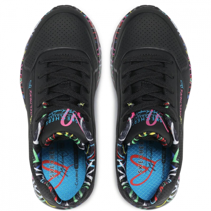 Skechers Uno Lite - Lovely Luv - 314976L-BKMT [3]