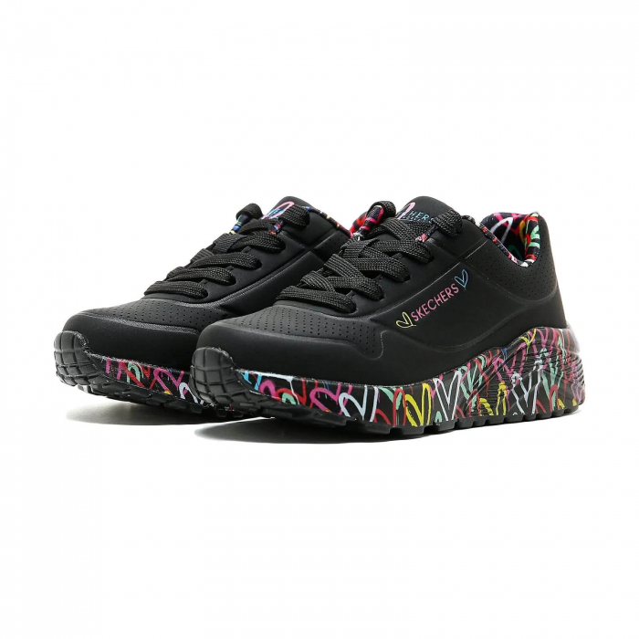 Skechers Uno Lite - Lovely Luv - 314976L-BKMT [4]