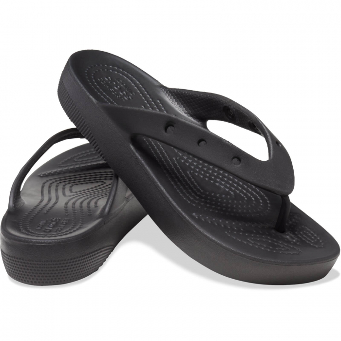 Slapi Crocs Classic Platform Flip W - 207714-001 [4]