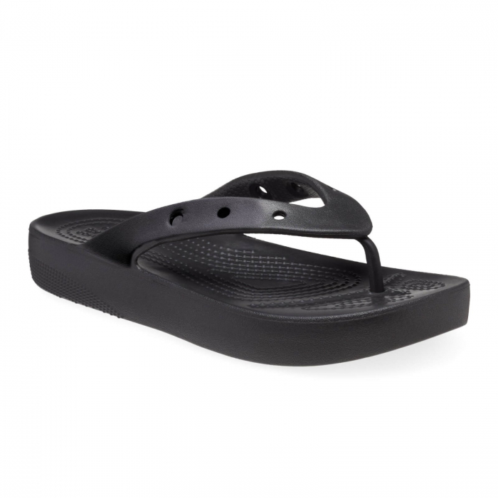 Slapi Crocs Classic Platform Flip W - 207714-001