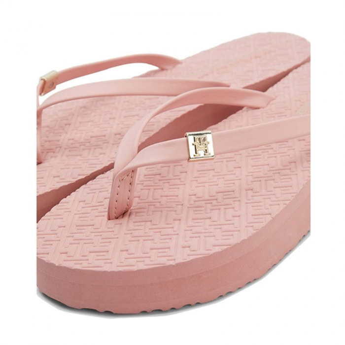 Slapi Tommy Hilfiger Monogram Flat Sandal - FW0FW06964-TQS [4]