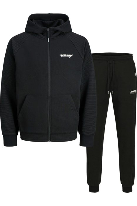Trening JACK &JONES Gordon Thatcher Sweat MP Set - 12288280-Black [1]