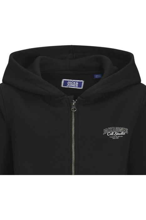 Trening JACK &JONES Makoto Zip Hood Set JNR - 12287813-Black [4]