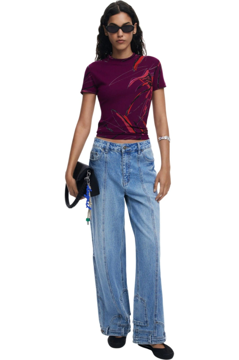 Tricou Desigual Lala Abstract - 25WWTK16-3161 [6]