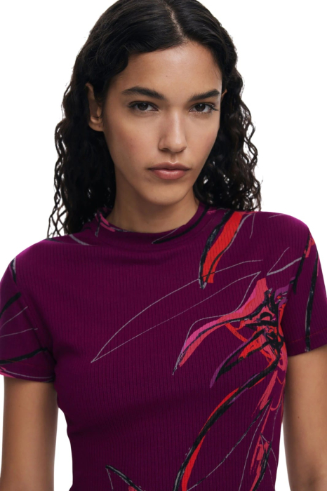 Tricou Desigual Lala Abstract - 25WWTK16-3161 [4]
