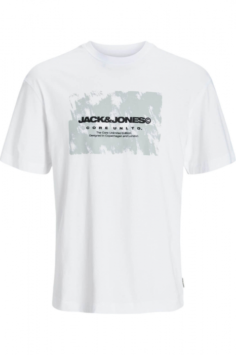 Tricou JACK JONES Aero Front - 12264029-White