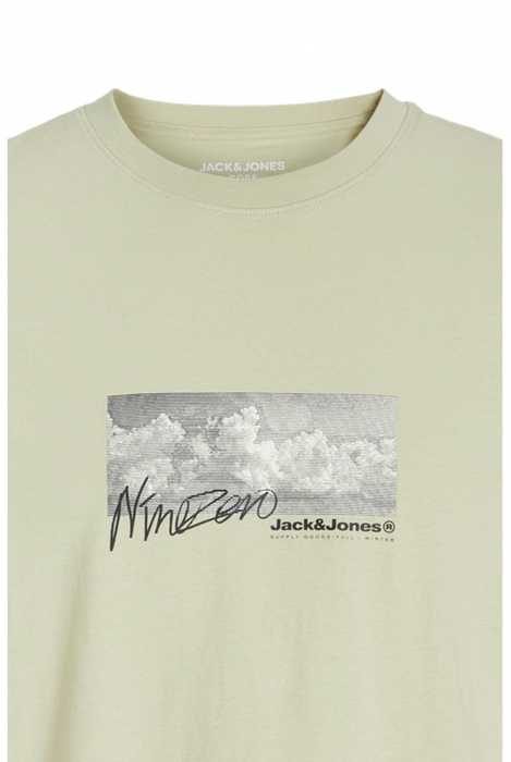 Tricou JACK &JONES Alpha Print - 12268180-Tidal [2]