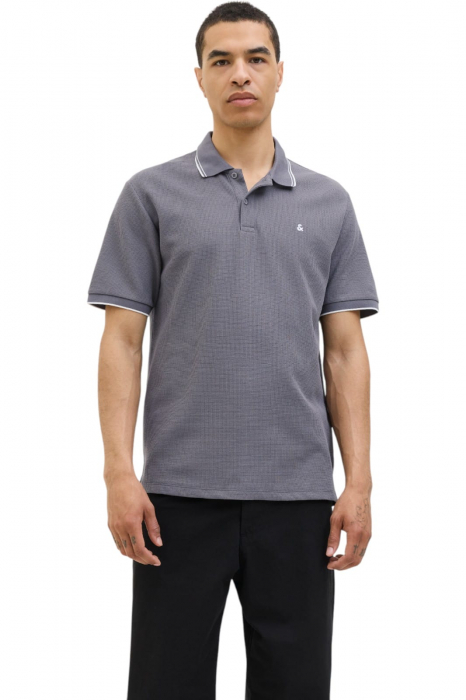 Tricou JACK &JONES Austin Polo SS - 12268130-Castlerock [1]