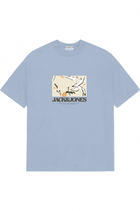 Tricou JACK JONES Avira AOP Crew - 12281811-Skyway