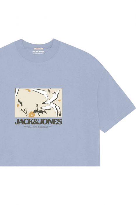 Tricou JACK &JONES Avira AOP Crew - 12281811-Skyway [3]