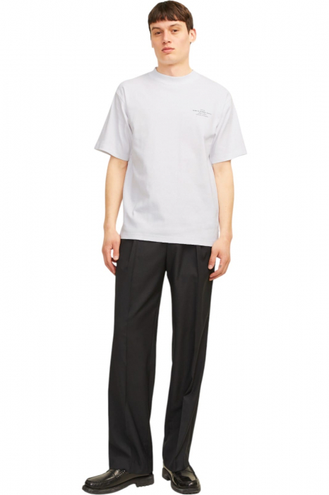 Tricou JACK &JONES Blachad Branding SN - 12259357-Bright White [6]