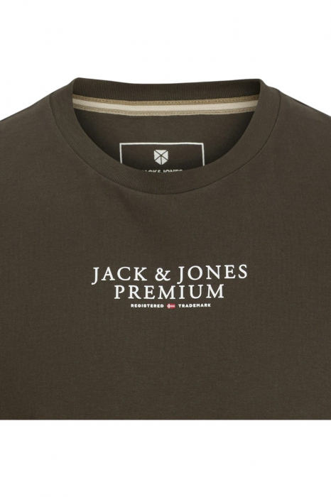Tricou JACK &JONES Bluarchie Crew - 12217167-Black Olive [2]