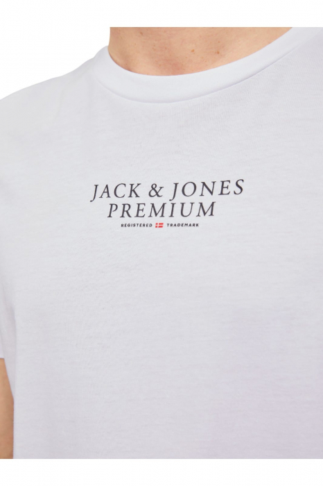 Tricou JACK &JONES Bluarchie Crew - 12217167-White [3]
