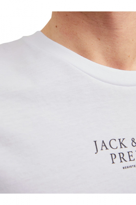 Tricou JACK &JONES Bluarchie Crew - 12217167-White [5]