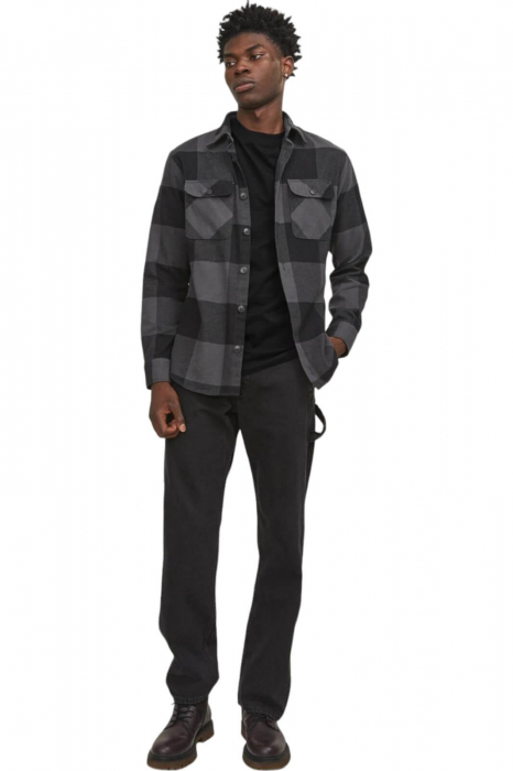Tricou JACK &JONES Bradley - 12249319-Black [7]