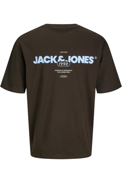 Tricou JACK &JONES Bradley Graphic O-Neck - 12268268-Delicioso [2]