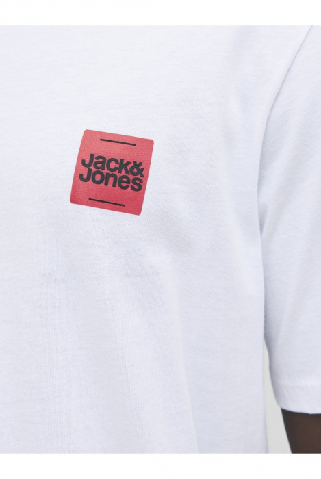 Tricou JACK &JONES Brandy LN - 12279100-White [4]