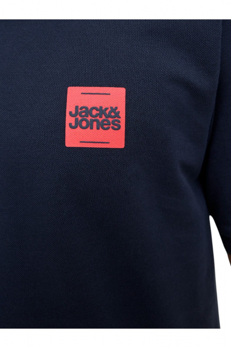 Tricou JACK &JONES Brandy Polo SS - 12287226-Sky Captain [3]