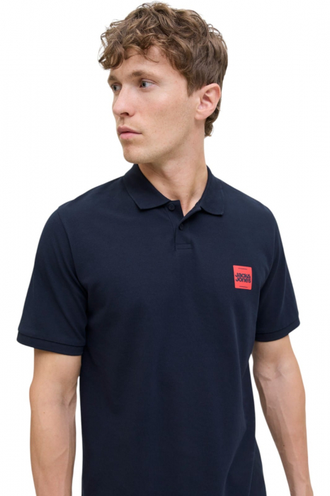 Tricou JACK &JONES Brandy Polo SS - 12287226-Sky Captain [5]