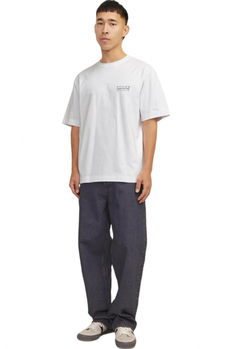 Tricou JACK &JONES Brooklyn Graphic Back - 12262503-Bright White [7]
