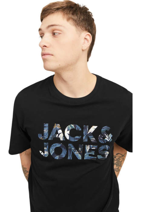 Tricou JACK &JONES Bryan Corp Logo - 12268127-Black [3]