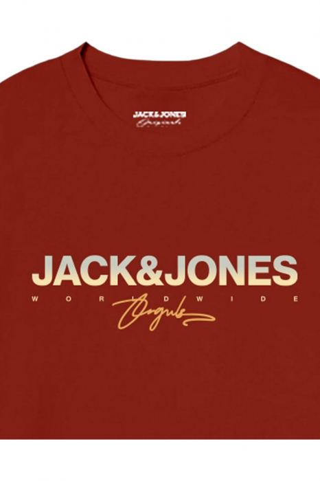 Tricou JACK &JONES Canggu - 12281809-Arabian Spice [2]