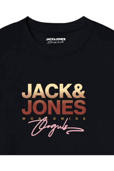 Tricou JACK &JONES Canggu - 12281809-Black [2]