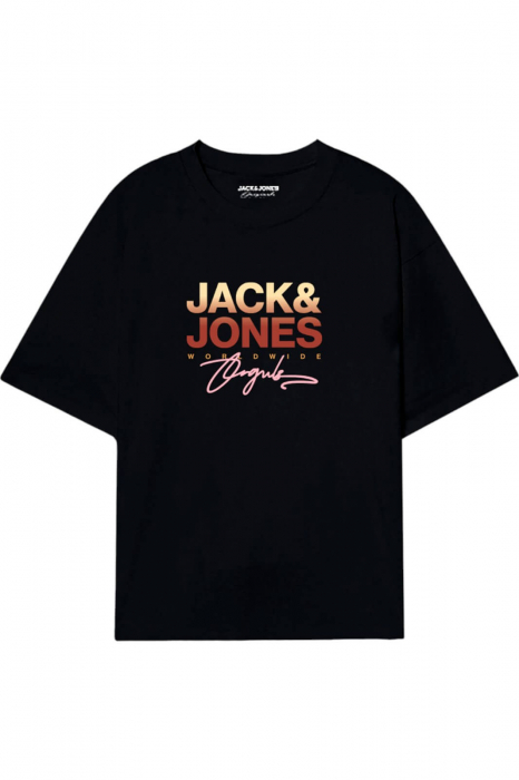 Tricou JACK JONES Canggu - 12281809-Black