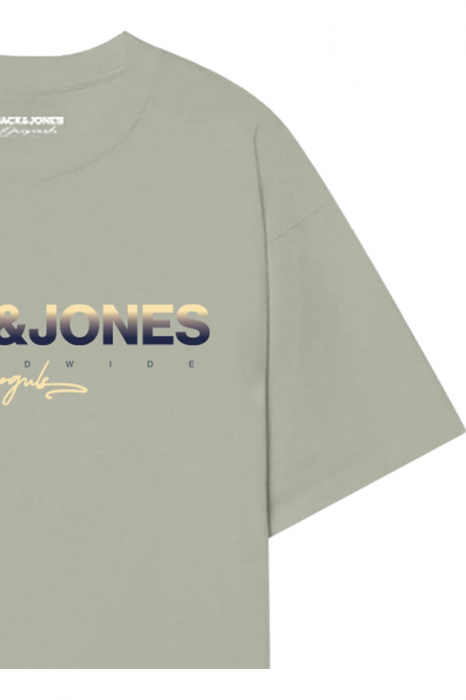Tricou JACK &JONES Canggu - 12281809-Celadon Tint [3]