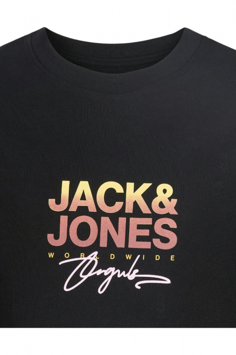 Tricou JACK &JONES Canguu FST JNR - 12281852-Black [2]