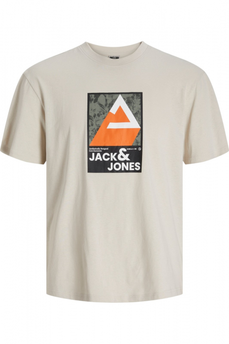 Tricou JACK JONES Colorful - 12256682-Moonbeam