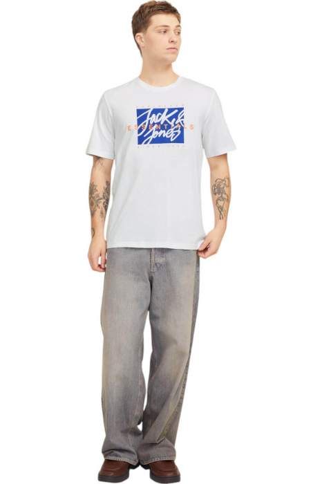 Tricou JACK &JONES Colton - 12268439-White [4]