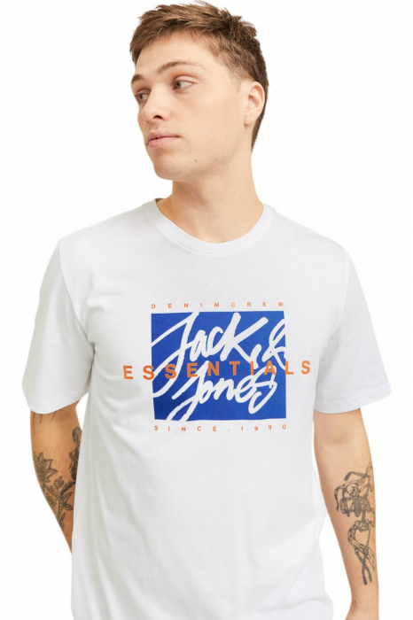 Tricou JACK &JONES Colton - 12268439-White [3]