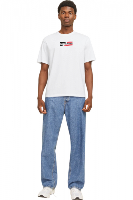 Tricou JACK &JONES Corp Graphic - 12268415-White [4]