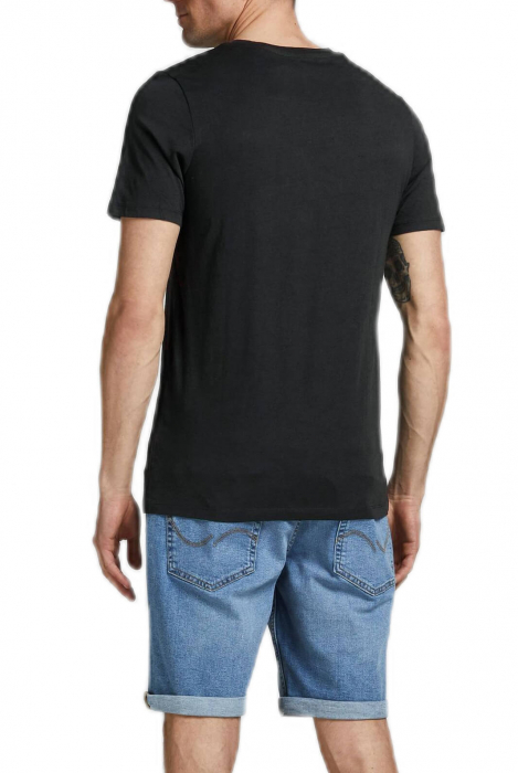 Tricou JACK &JONES Corp Logo - 12137126-Black SLIM FIT [2]