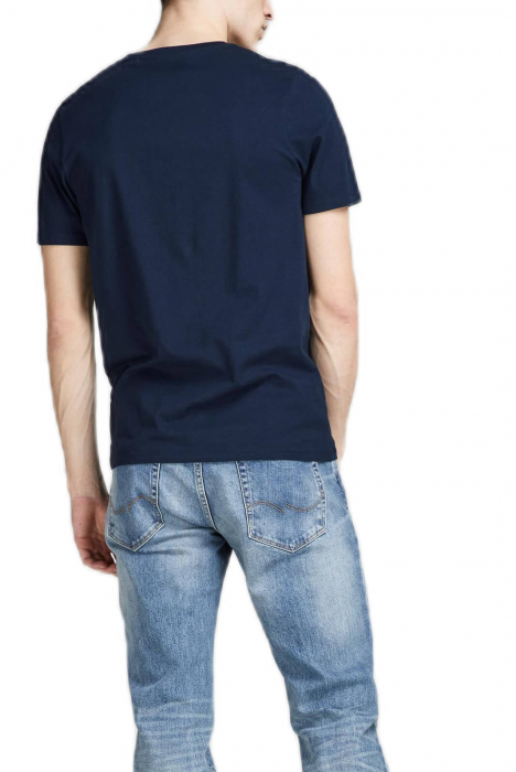 Tricou JACK &JONES Corp Logo - 12137126-Navy Blazer SLIM FIT [2]