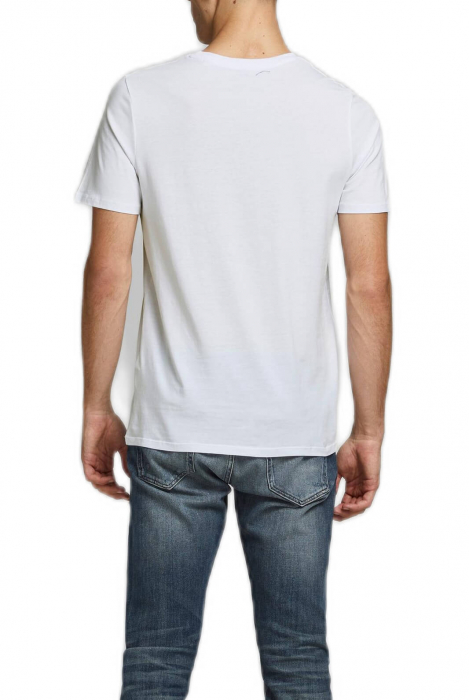 Tricou JACK &JONES Corp Logo - 12137126-White SLIM FIT [2]