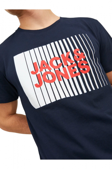 Tricou JACK &JONES Corp Logo - 12233999-Navy Blazer [3]