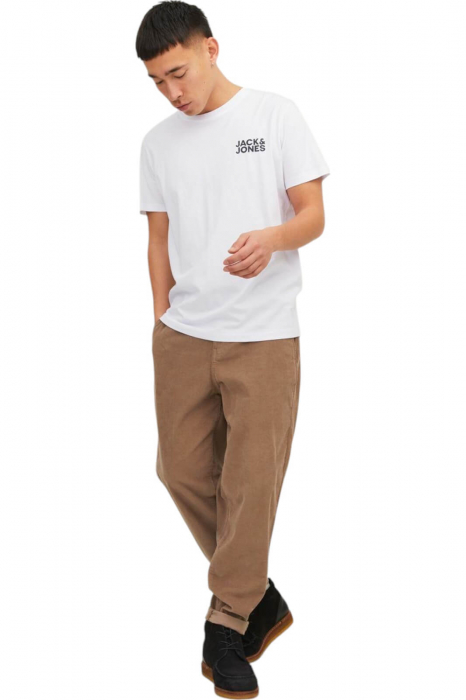 Tricou JACK &JONES Corp Logo Small Print - 12151955-White SP [4]