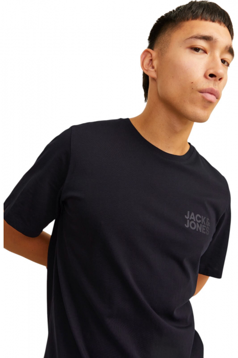 Tricou JACK &JONES Corp Logo Small Print B - 12151955-Black-SPB [3]